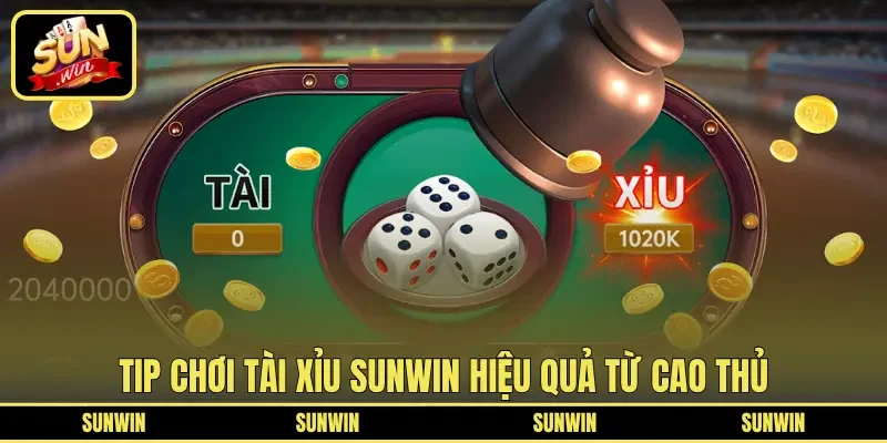 Tip chơi Tài Xỉu SUNWIN hiệu quả từ cao thủ