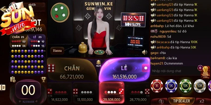 Xóc đĩa Sunwin là sảnh cược xanh chín với tỷ lệ trả thưởng hấp dẫn